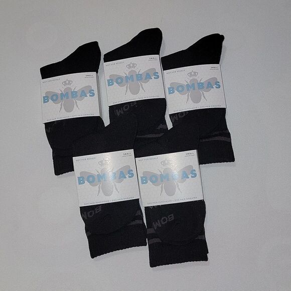 Bombas Calf Socks Women's Bee Better Together Lot of 5 Pair Size Small 4 to 7.5 - Picture 1 of 6